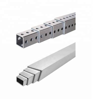 China Houseware Telescoping Aluminum Square Tubing Square Cavity Aluminum Tube for sale