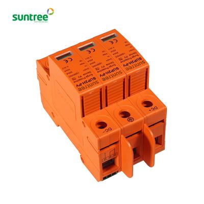 China Soary System DC SPD Surge Protector Device For Solar System And Solar Power 20KA-40KA DC SPD 1000V for sale