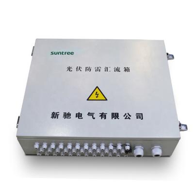 China Useful DC 1000V Solar Combiner Box With Breakers With 1 2 6 8 16 18 24 Strings 200*400*500 for sale