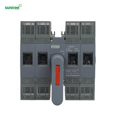 China Din4 Solar System 1500vdc 160a PV DC Insulator Solar Pole Thermal PV Overload Isolator Switch for sale