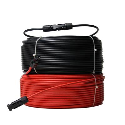 China Industrial 1.5mm 2.5mm 4mm2 6mm 10mm PV DC Solar Cable Wire For Solar Panel for sale