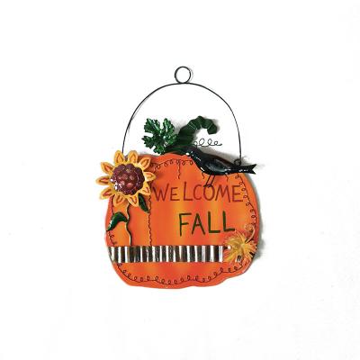 China Europe Pumpkin Wall Decor HOME Shop Garden Hanging Decoration for sale