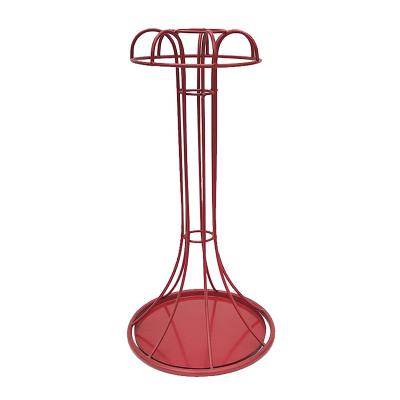 China Hanging Iron Umbrella Bucket Hotel Lobby Home Iron Umbrella Stand Floor-standing for sale