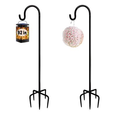 China Iron Shepherd Hook Metal Wind Chime Hanging Hook for sale