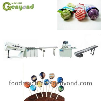 China Automatic Special Shaped CANDY Lollipop Candy Making Machine Single Color for sale