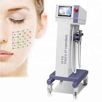 China MR18-2S Microneedle face lift and partial rf skin rejuvenation scar removal beauty machine with cryo hammer for sale