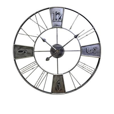 China Unique Retro Big Gear Classic Style Metal Home Decoration Art Wall Clocks Antique Vintage Design for sale