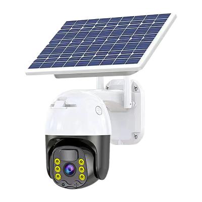 China Solar Camera Security 360° Panoramic Wi Fi Camera with Mobile App Support Wifi Cam for sale