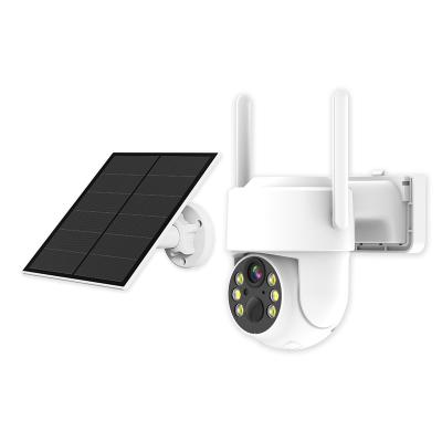 China 1080P Wireless Outdoor Camera with Night Vision Solar Power Camera with Mobile App for sale