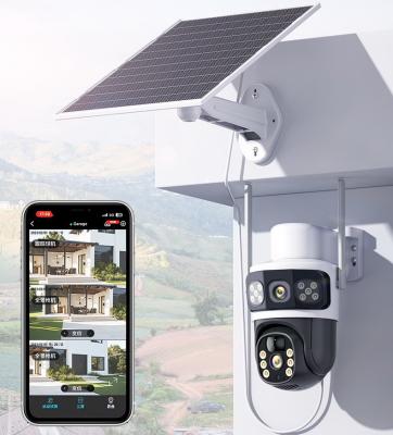 China Wireless Solar Power Camera Solar Powered Outdoor Security Camera System 1080P for sale