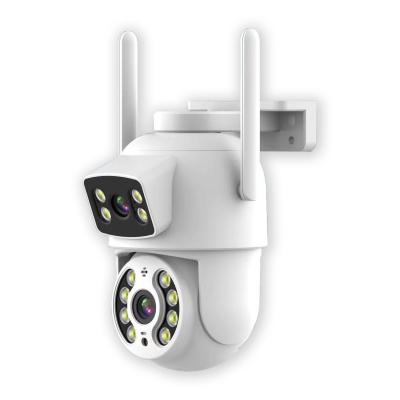 China IP66 Weatherproof Monitor 1080p Wireless Solar Camera PTZ Security Camera System for sale