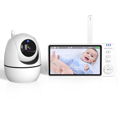 China 1080p Wireless Baby Camera Monitor with Two Way Audio and Room Temperature Monitoring for sale