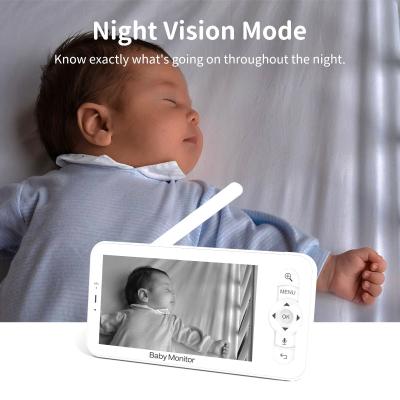 China Motion Detection White Baby Care Camera Monitor Elderly Care Camera Two Way Audio for sale