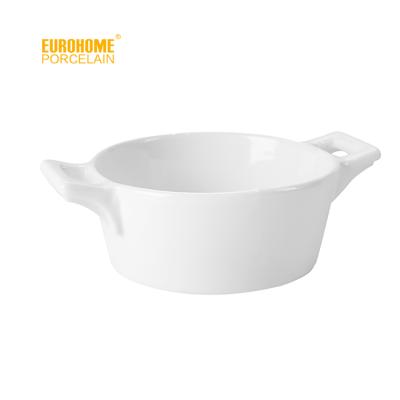 China Eurohome Sustainable Premium 5 Inch Porcelain Saucepan For Buffet Use for sale