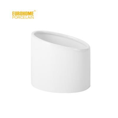 China Sustainable Porcelain Porcelain 200ml White Sugar Bowl Unique Eurohome Products for sale