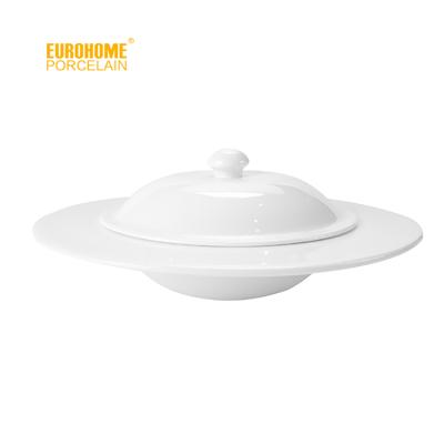 China German Restaurant Porcelain Tureen Tableware Viable For Hotel for sale