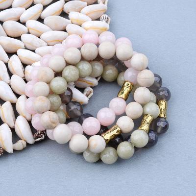 China CLASSIC 2023 New fashion 8mm10mm beaded larimar bracelets for men with all kinds of beads customization for sale