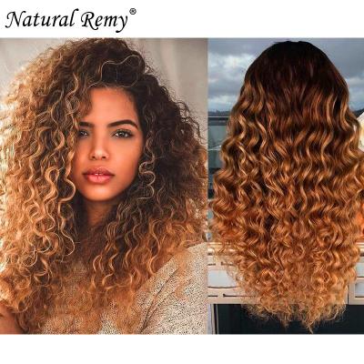 China Other 100%human hair ombre 4x4 full lace closure wig water machine made machine made for women curly wig 100% natural hair color for sale