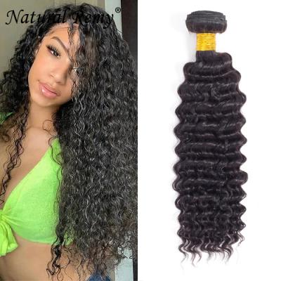 China Quality 9A Grade 9A Natural Brazilian Remy Color Deep Wave Hair 100% Deep Wave for sale