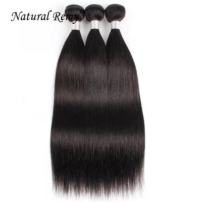 China Straight 100% Virgin Unprocessed Human Hair Straight Brazilian Remy Hair Bundle for sale