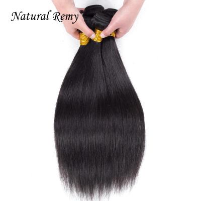 China 100% Indian Straight Human Hair Bundles Color Straight Natural Hair for sale