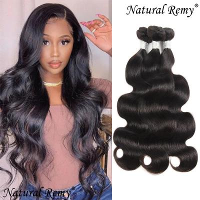 China Indian Remy Human Hair 3Bundles Indian Body Wave Virgin Body Wave 10A Hair Natural Color for sale