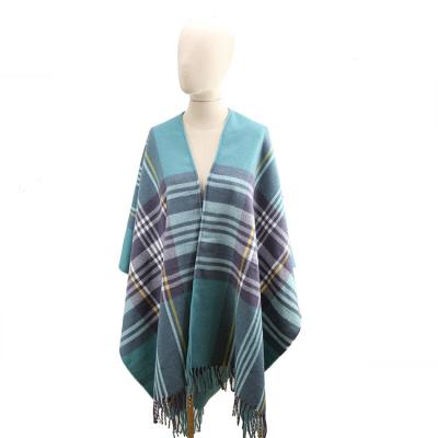 China Wholesale acrylic simple wrap women's shawl pashmina coat and scarves for sale