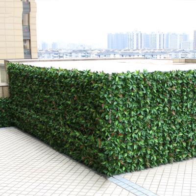 China Flower Wall Eco-friendly Gray Fake Grass Wall Fake Green Silk Green for sale