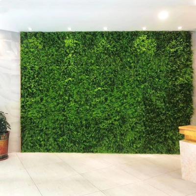 China Plants Wall Decoration Faux Green Plant Wall Eco - Friendly Wall for sale