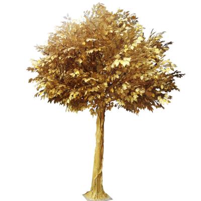 China Minimalist Tall Fiberglass Tree Banyan Tree White Banyan Tree for sale