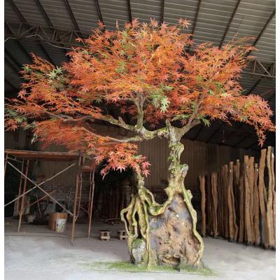 China High Real Maple Tree Minimalist Artificial Red Maple Tree Canada Red Maple Tree for sale