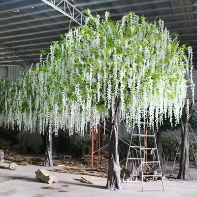 China Minimalist 10ft Artificial Tree Wisteria Tree Wisteria Tree for sale