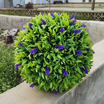 China Eco-Friendly Artificial Topiary Grass Ball for sale