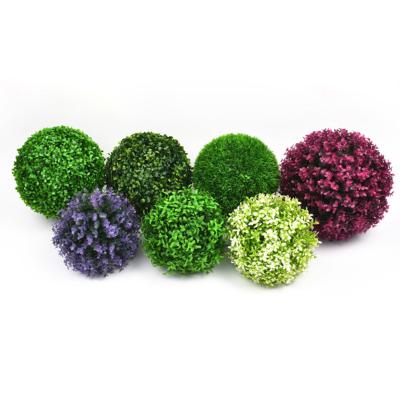 China Eco - Friendly Decoration Balls Topiary Green Boxwood Big Hanging Artificial Ball for sale