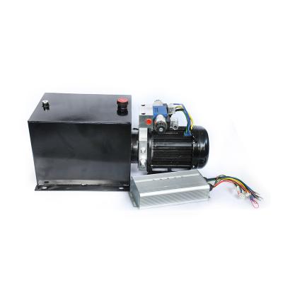 China china factory custom portable hydraulic pump unit power pack for wing span van 1.7L for sale