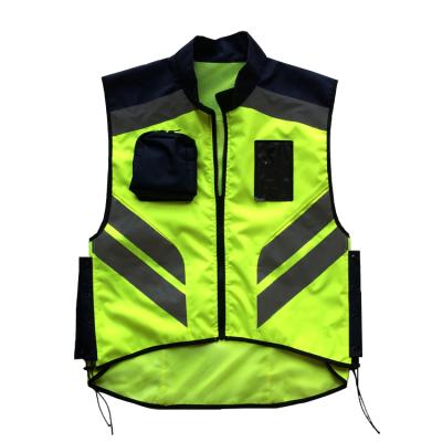 China Sport New Products Free Sample Reflective Safety Vest Jacket for sale