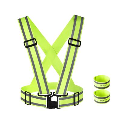 China Safe ! High quality outdoor reflective running vest for sale