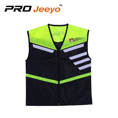 China 100% Polyester Reflective Sport Man Motorcycle Vest for sale