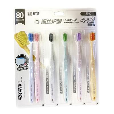 China Filaments Fur Toothbrush Adult Teeth Whitening Cheap Toothbrush Toothbrush for sale