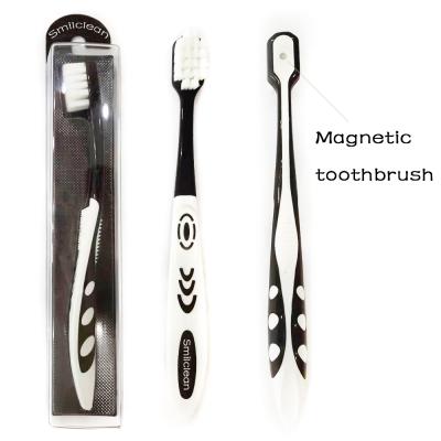 China Sanxiao Group Magnetic Toothbrush Dupont Toothbrush Filaments Magnetic Toothbrush Black for sale