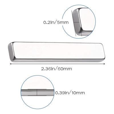 China Industrial free sample rod n52 neodymium super magnetic magnet super strong sample stock magnet N50 N52SH for sale