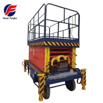 China Customer Service Lift Hydraulic Electric Self Propelled Platform Movable Scissor Lookup Lift for sale