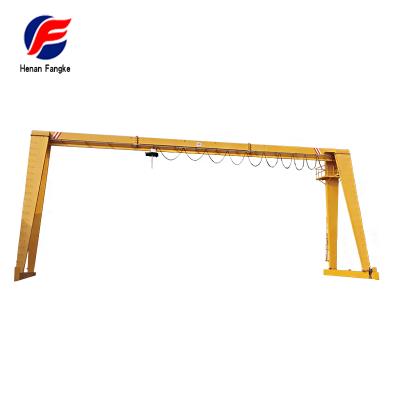 China Gantry Crane Workshop Single Girder Electric Gantry Crane 500kg for sale