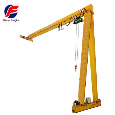 China Gantry Crane Made in China 10 15 Semi-portal Gantry Crane 20 Ton Workshop Gantry Crane Portal for sale