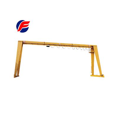 China Gantry Crane Single Girder Electric Hoist Lifting Travel 3ton Gantry Crane for sale