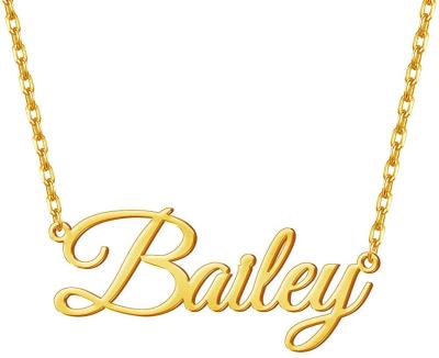 China Hot Sale Handcrafted S925 Sterling Silver Gold Plating Custom Name Necklace Tasty Gift for Mother Friend for sale