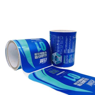 China Waterproof Custom Printed Bottle Bath Industry Adhesive Label for sale