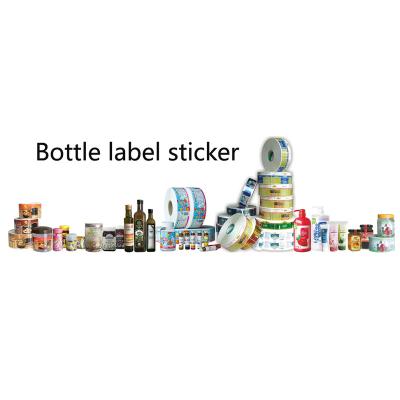 China High Quality Customized Waterproof PVC Self Adhesive Labels,Self Adhesive Printing Food Label Sticker,Waterproof Label for sale