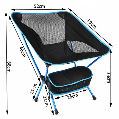 China Modern comfortable easy for aluminum outdoor lightweight manufacturers folding motion portable camping chair for sale