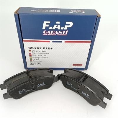 China Good Quality FAP OEM DS3 425342 Low-metallic Front Brake Pads For Dongfeng Peugeot 206 207 425276 425259 ZQ92190580 for sale